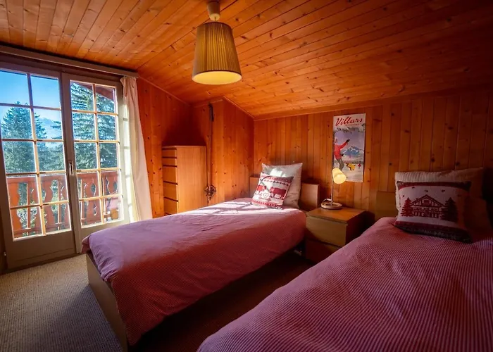 Domek alpejski For 6 People Ideally Located In Gryon